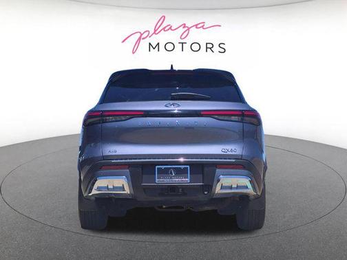 Moonbow Blue/Black Obsidian 2022 INFINITI QX60 AUTOGRAPH