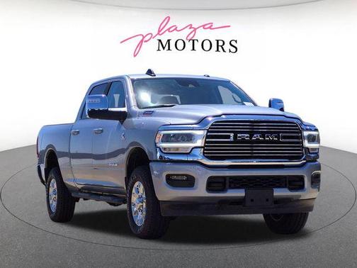 Billet Silver Metallic Clearcoat 2024 RAM 2500 Laramie Crew Cab 4x4 6'4' Box