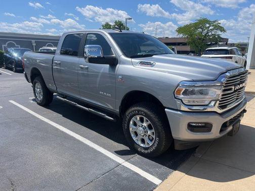 Billet Silver Metallic Clearcoat 2024 RAM 2500 Laramie Crew Cab 4x4 6'4' Box