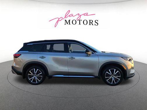 Warm Titanium/Black Obsidian 2023 INFINITI QX60 AUTOGRAPH