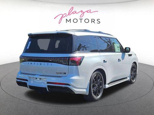 Radiant White 2026 INFINITI QX80 SPORT AWD