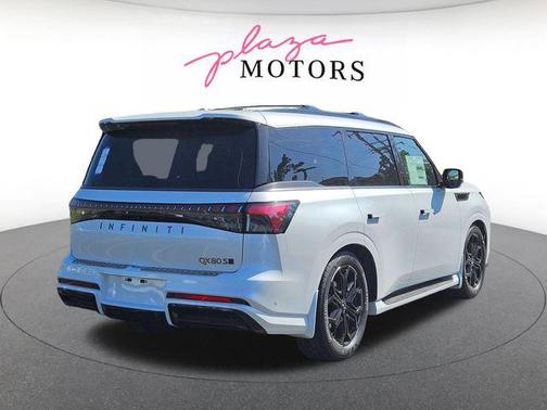 Radiant White 2026 INFINITI QX80 SPORT AWD