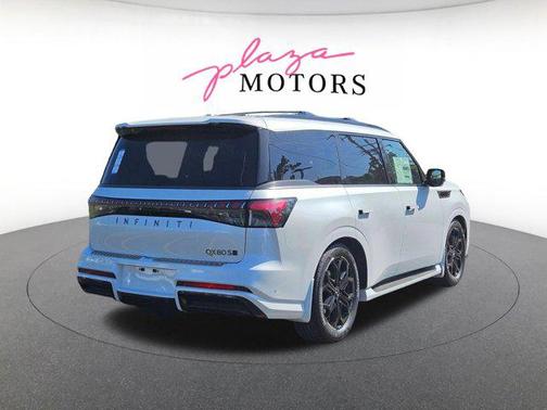 Radiant White 2026 INFINITI QX80 SPORT AWD