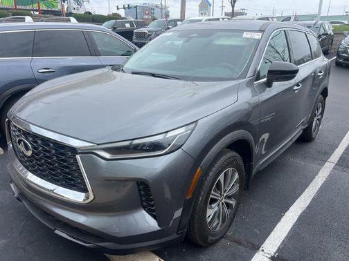 Graphite Shadow 2025 INFINITI QX60 Pure