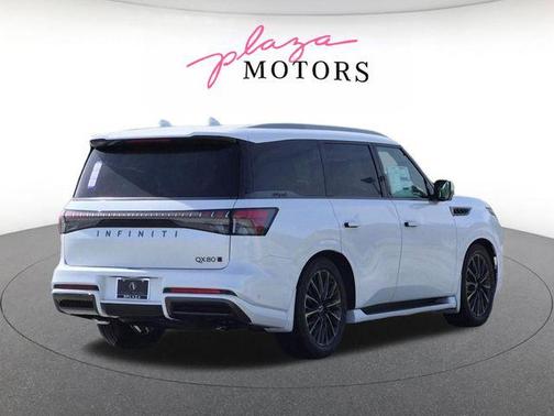 Radiant White 2026 INFINITI QX80 AUTOGRAPH AWD