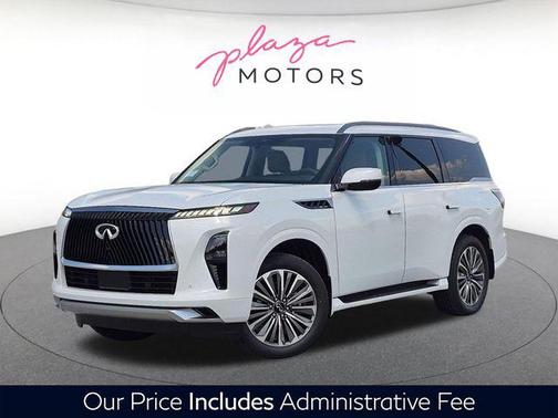 Radiant White 2027 INFINITI QX80 Luxe
