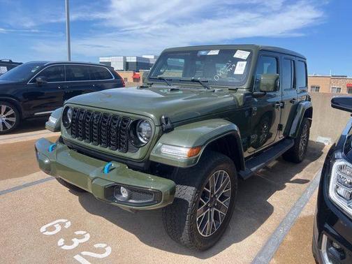 Sarge Green Clearcoat 2024 Jeep Wrangler 4xe High Altitude