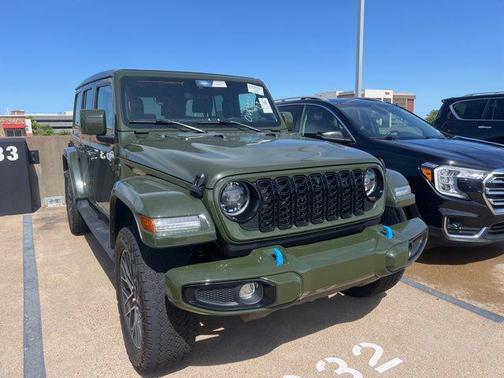Sarge Green Clearcoat 2024 Jeep Wrangler 4xe High Altitude