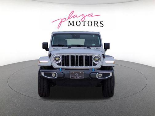 Bright White Clearcoat 2024 Jeep Wrangler 4xe Sahara