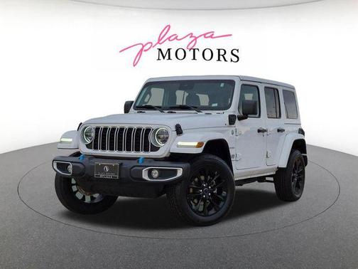 Bright White Clearcoat 2024 Jeep Wrangler 4xe Sahara