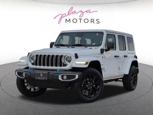 Bright White Clearcoat 2024 Jeep Wrangler 4xe Sahara