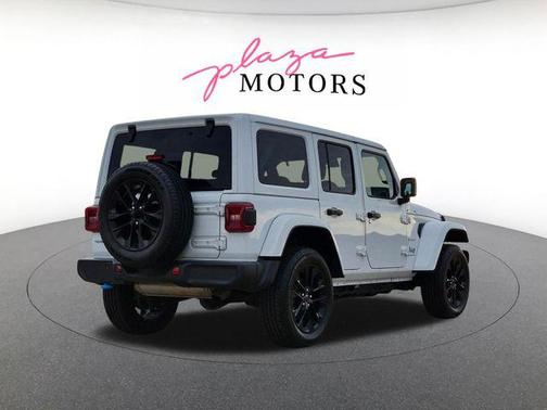 Bright White Clearcoat 2024 Jeep Wrangler 4xe Sahara
