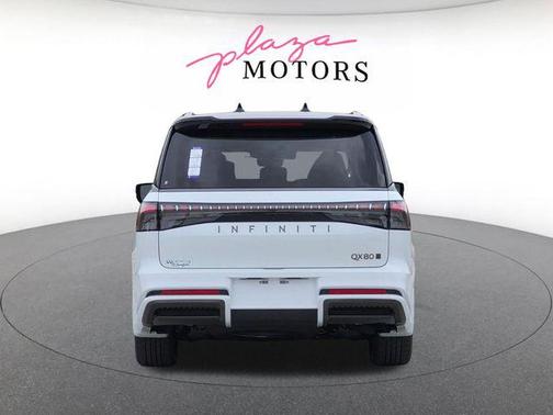 Radiant White/Black Obsidian 2026 INFINITI QX80 AUTOGRAPH AWD