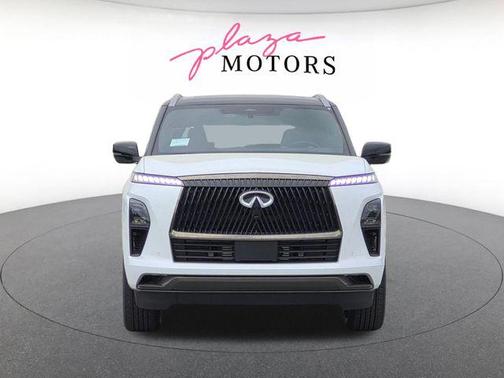 Radiant White/Black Obsidian 2026 INFINITI QX80 AUTOGRAPH AWD