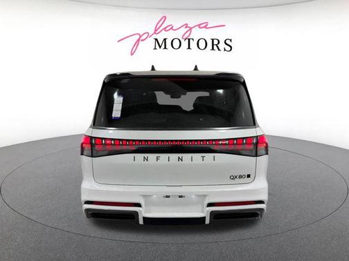 Radiant White/Black Obsidian 2026 INFINITI QX80 AUTOGRAPH AWD