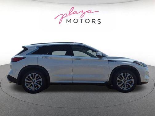 Radiant White 2023 INFINITI QX50 LUXE AWD