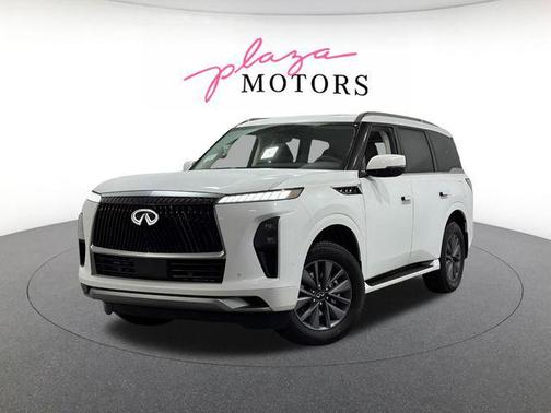 Radiant White 2026 INFINITI QX80 PURE AWD