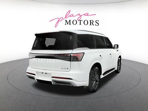 Radiant White 2026 INFINITI QX80 PURE AWD