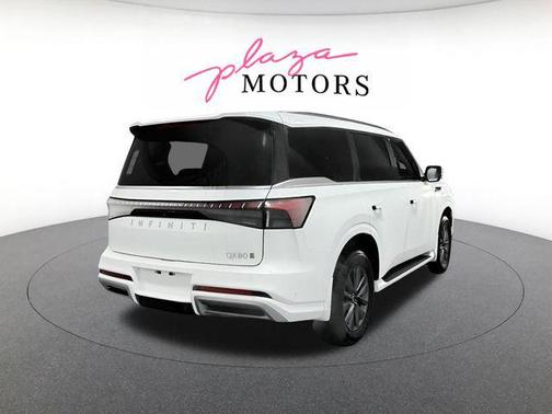 Radiant White 2026 INFINITI QX80 PURE AWD