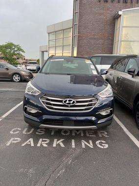 Nightfall Blue 2017 Hyundai Santa Fe Sport 2.0L Turbo Ultimate