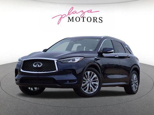Hermosa Blue 2023 INFINITI QX50 LUXE AWD
