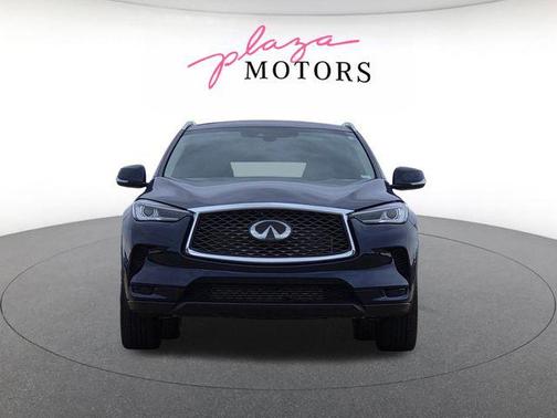 Hermosa Blue 2023 INFINITI QX50 LUXE AWD