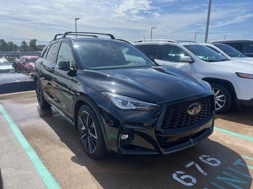 Black Obsidian 2025 INFINITI QX50 Sport AWD