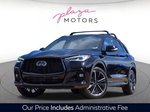 Black Obsidian 2025 INFINITI QX50 Sport AWD