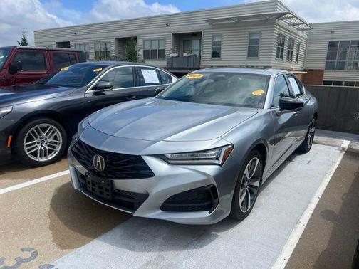 Lunar Silver Metallic 2025 Acura TLX Technology