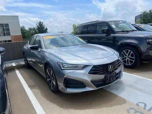 Lunar Silver Metallic 2025 Acura TLX Technology