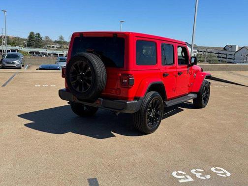 Firecracker Red Clearcoat 2025 Jeep Wrangler 4xe Sahara