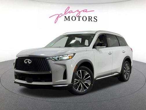 Radiant White 2026 INFINITI QX60 LUXE AWD