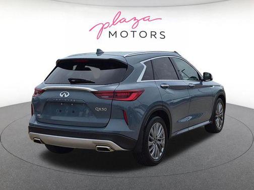 Slate Gray 2023 INFINITI QX50 LUXE AWD