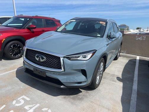 Slate Gray 2023 INFINITI QX50 LUXE AWD