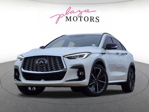 Majestic White 2023 INFINITI QX55 ESSENTIAL