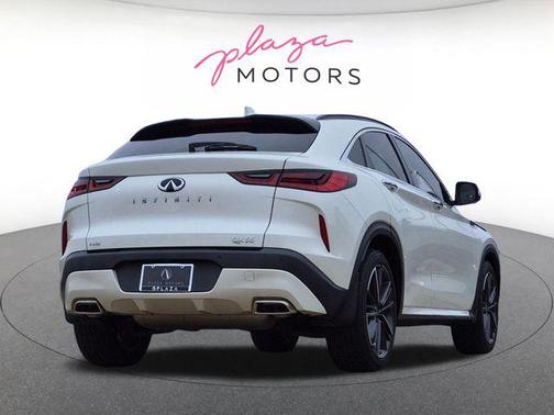 Majestic White 2023 INFINITI QX55 ESSENTIAL