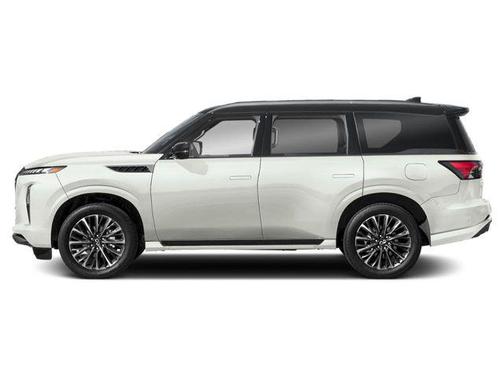 Radiant White/Black Obsidian 2026 INFINITI QX80 AUTOGRAPH AWD