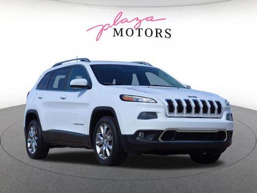 Bright White Clearcoat 2017 Jeep Cherokee Limited
