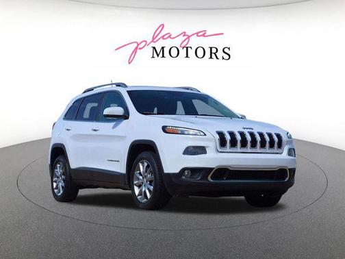Bright White Clearcoat 2017 Jeep Cherokee Limited