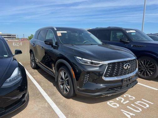 Mineral Black 2023 INFINITI QX60 Luxe