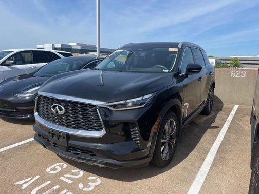 Mineral Black 2023 INFINITI QX60 Luxe