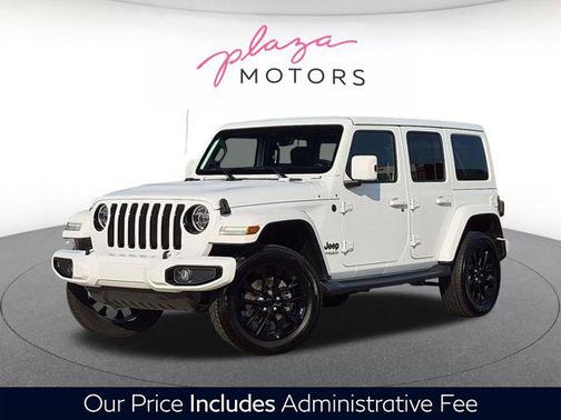 Bright White Clearcoat 2020 Jeep Wrangler Unlimited Sahara