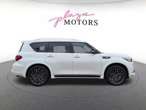 Moonstone White 2023 INFINITI QX80 PREMIUM SELECT AWD