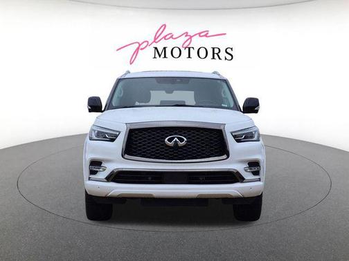 Moonstone White 2023 INFINITI QX80 PREMIUM SELECT AWD