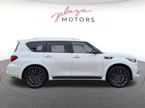 Moonstone White 2023 INFINITI QX80 PREMIUM SELECT AWD