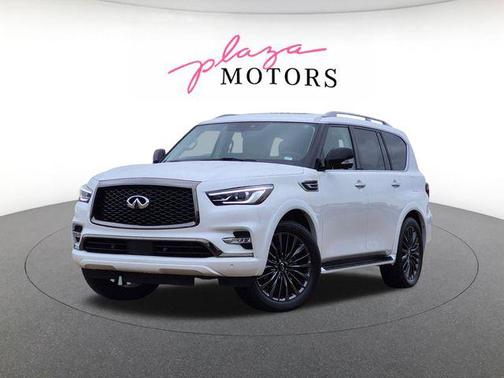 Moonstone White 2023 INFINITI QX80 PREMIUM SELECT AWD