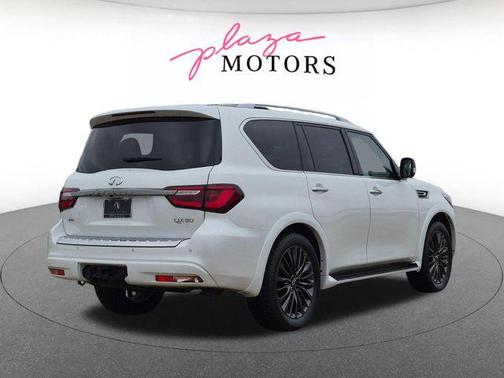 Moonstone White 2023 INFINITI QX80 PREMIUM SELECT AWD