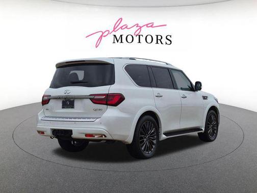Moonstone White 2023 INFINITI QX80 PREMIUM SELECT AWD
