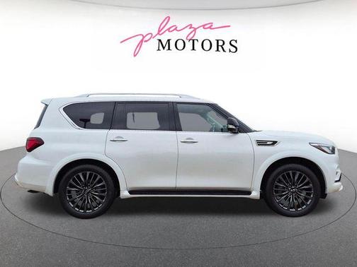 Moonstone White 2023 INFINITI QX80 PREMIUM SELECT AWD