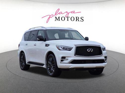 Moonstone White 2023 INFINITI QX80 PREMIUM SELECT AWD